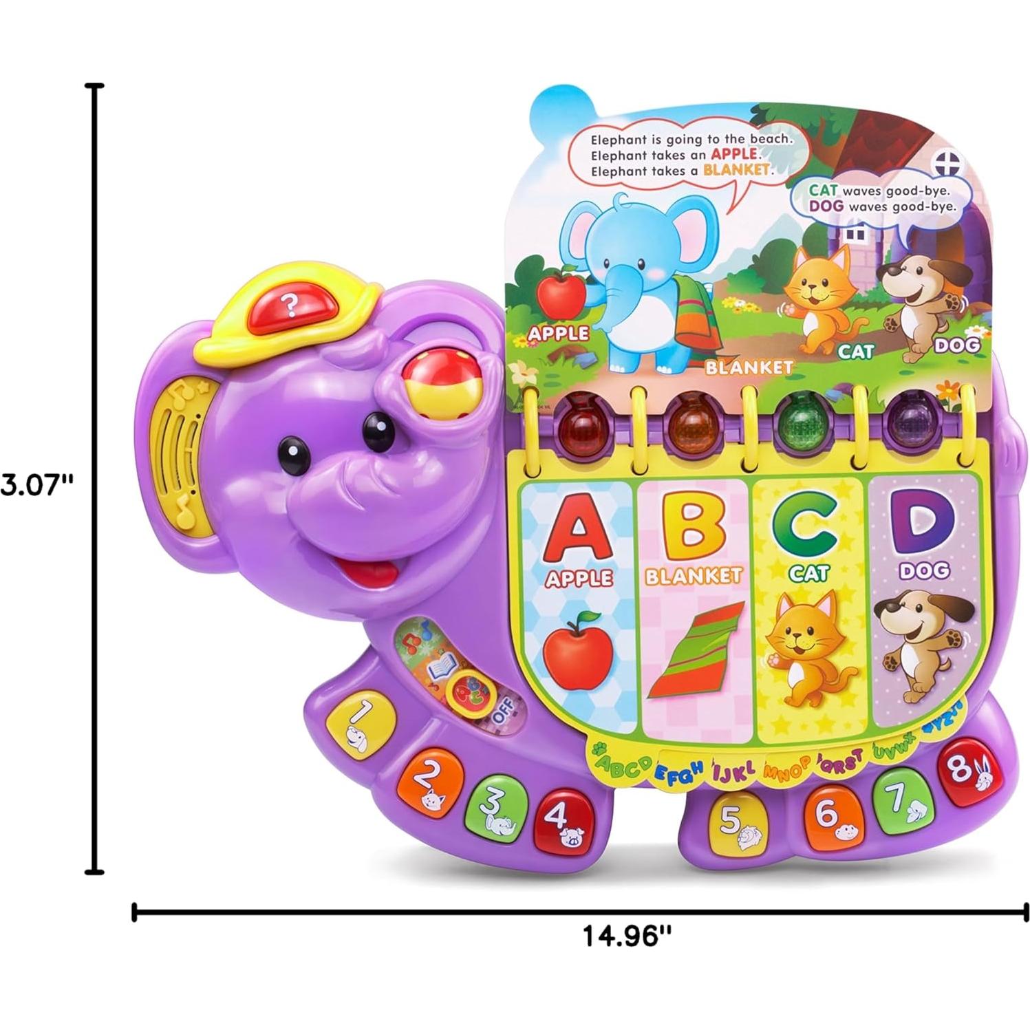 Elefante Táctil Educativo VTech 16 Páginas Interactivas