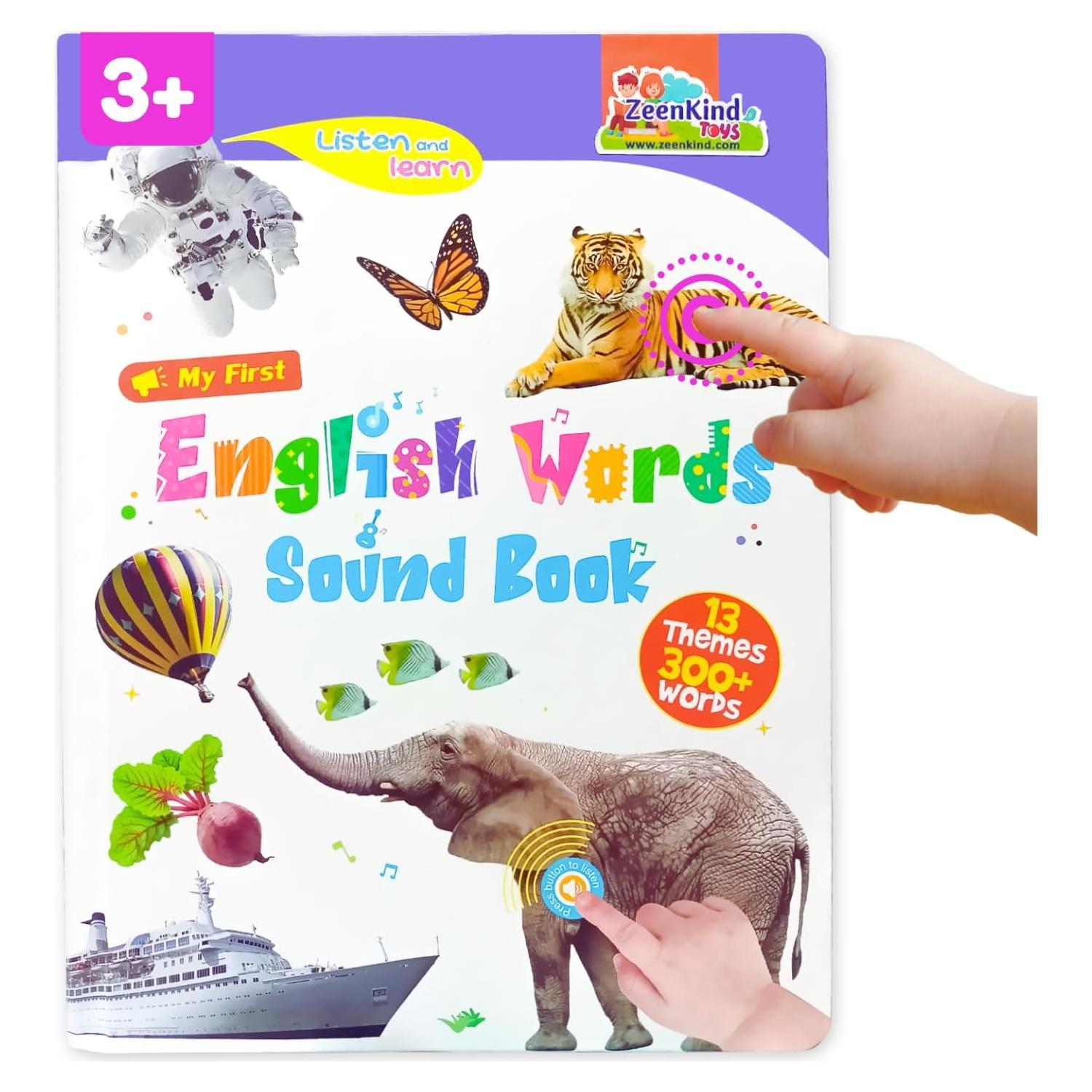 Libro Electrónico de Aprendizaje de Inglés ZeenKind 300+ Palabras