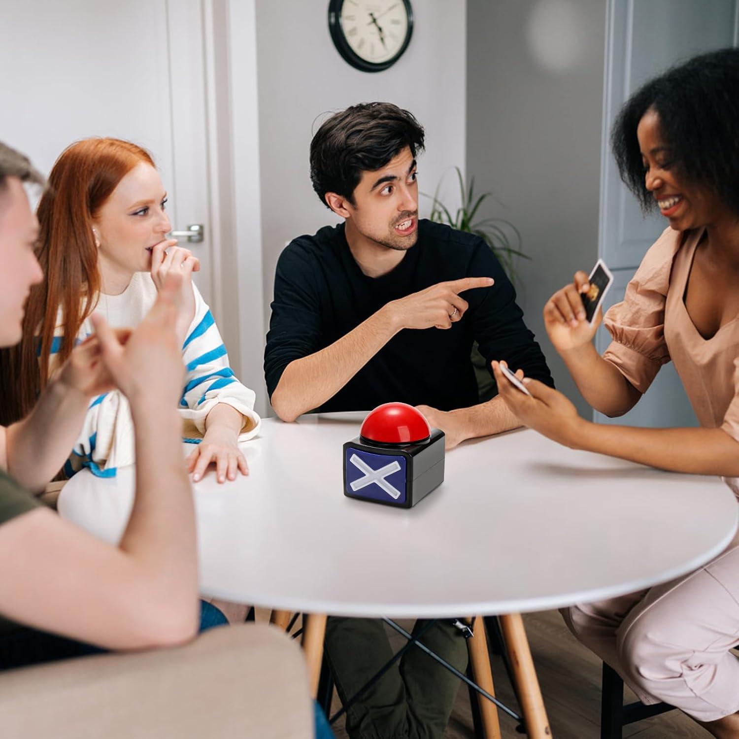 Paquete de 4 Timbres de Respuesta Cididu para Juegos