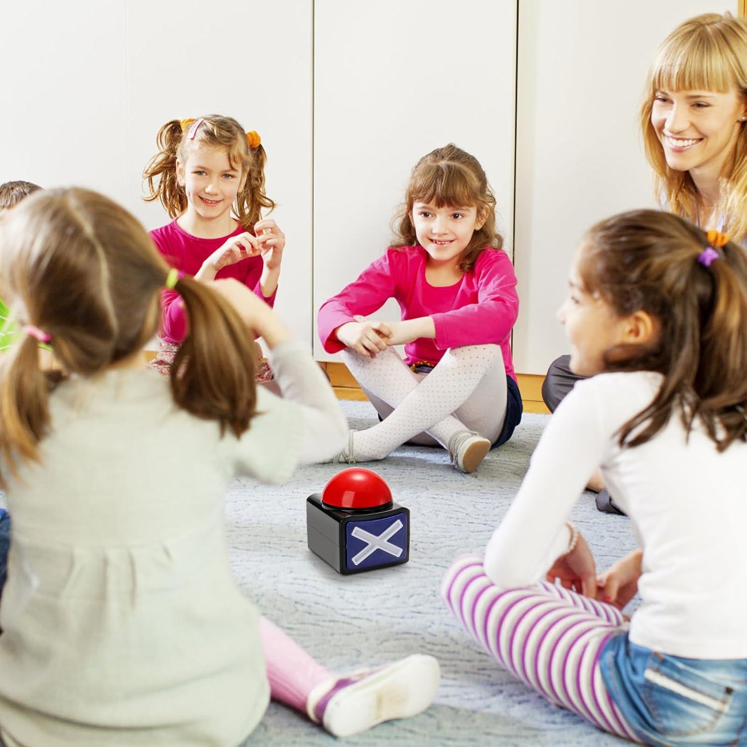 Paquete de 4 Timbres de Respuesta Cididu para Juegos