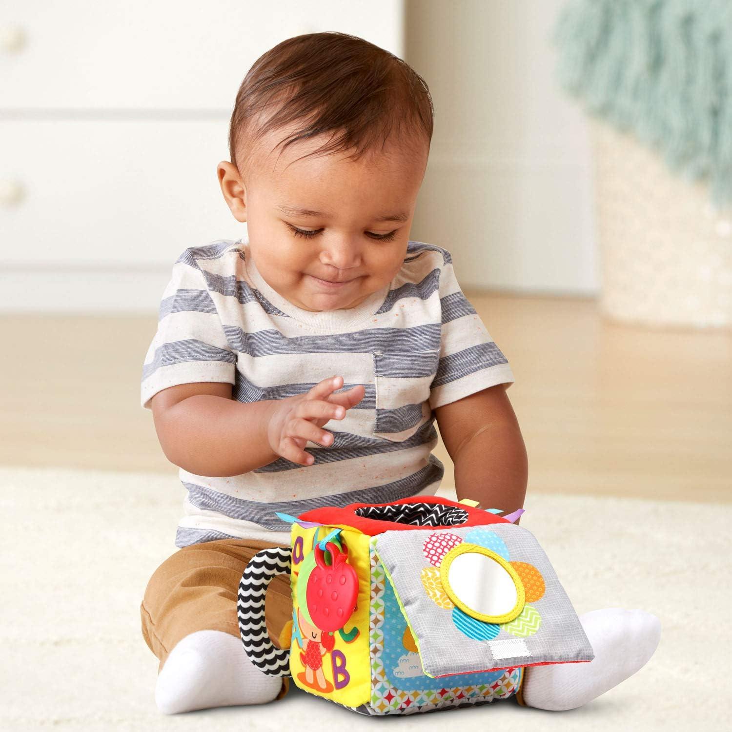 Cubo Sensorial Suave VTech 80-528200 para Bebés 3-24 Meses