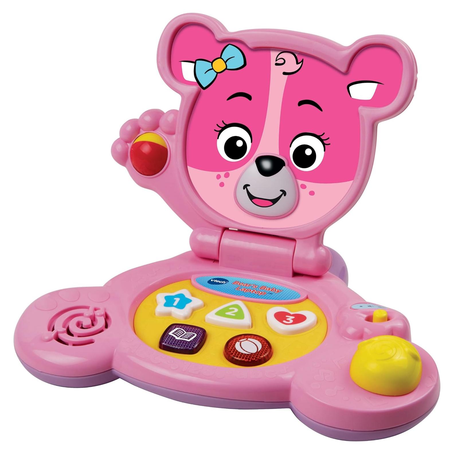 Portátil de Aprendizaje para Bebés VTech - Rosa, 6 meses a 3 años