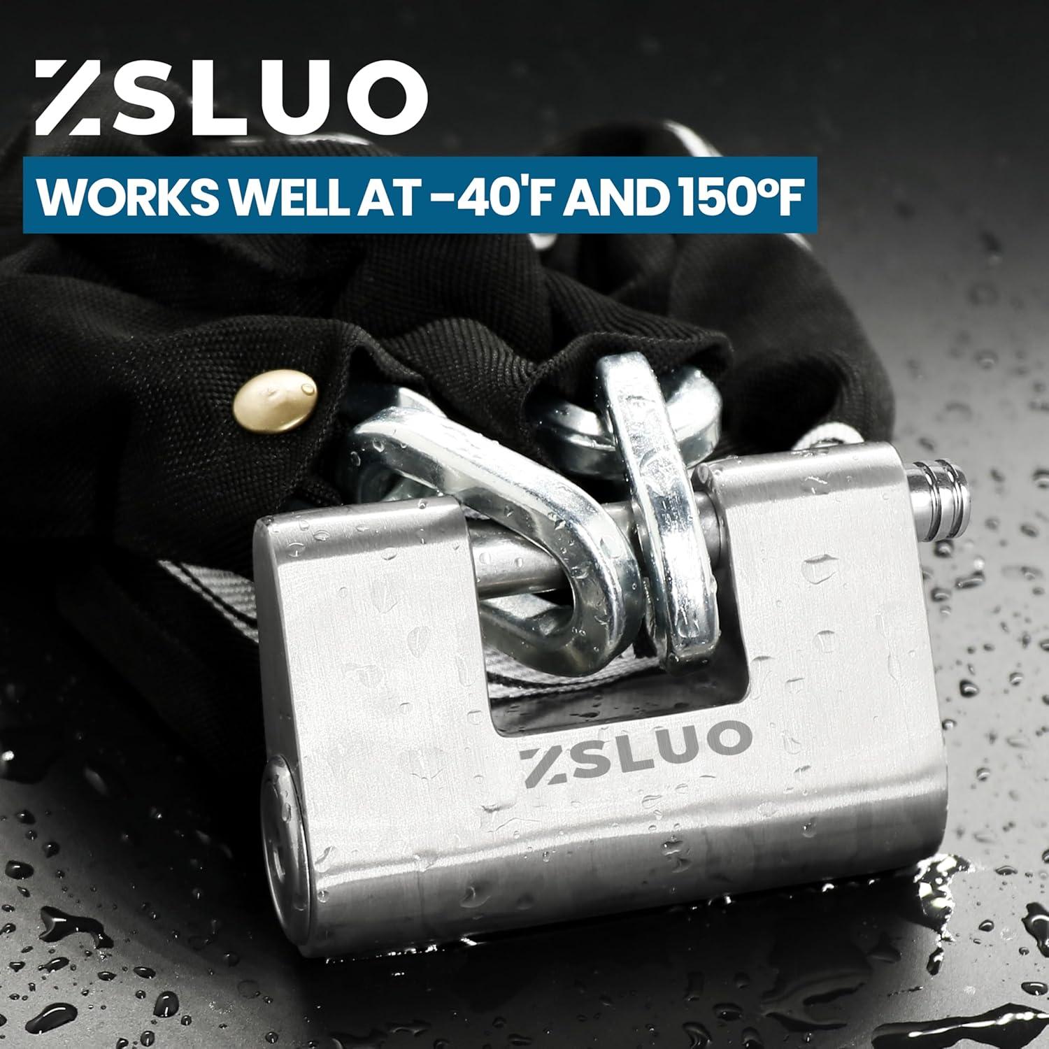 Cerradura de Palanca ZSLUO de Acero Inoxidable 304 - 4 Llaves