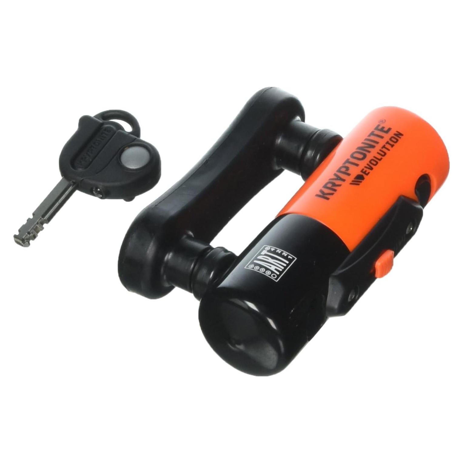 Candado de disco compacto Kryptonite Evolution 13 mm naranja