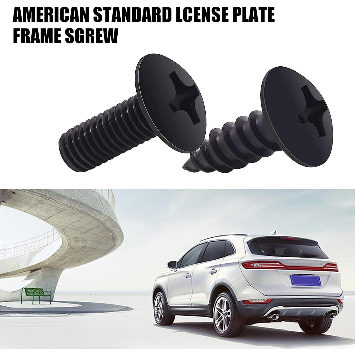 Tornillos Antivibración y Antirrobo GKmow para Placas de Matrícula
