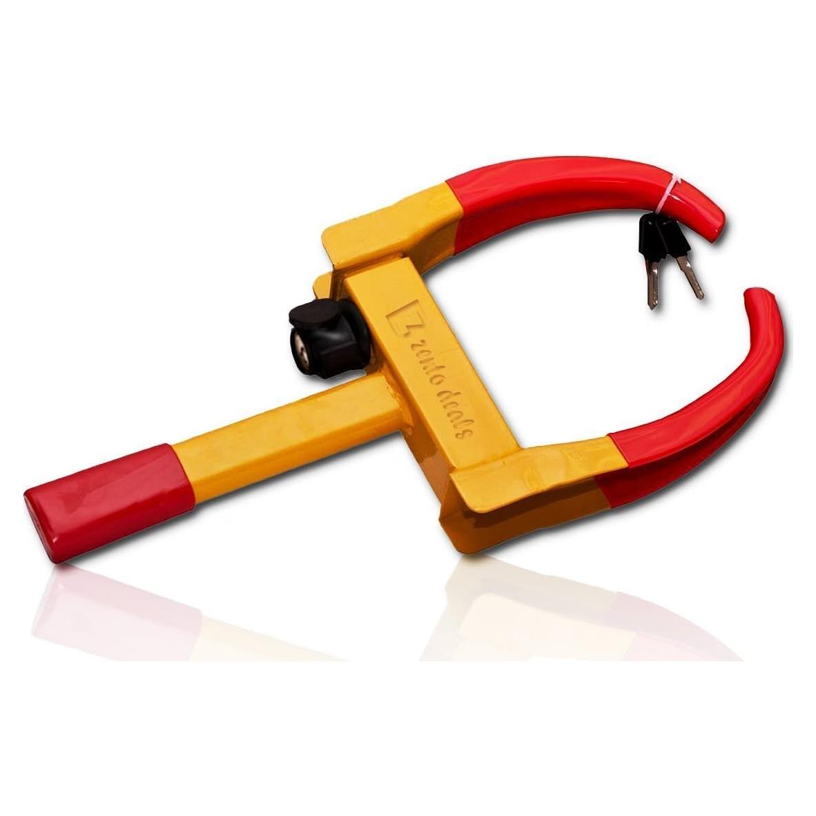 Abrazadera de Neumático Antirrobo Zento Deals Amarillo