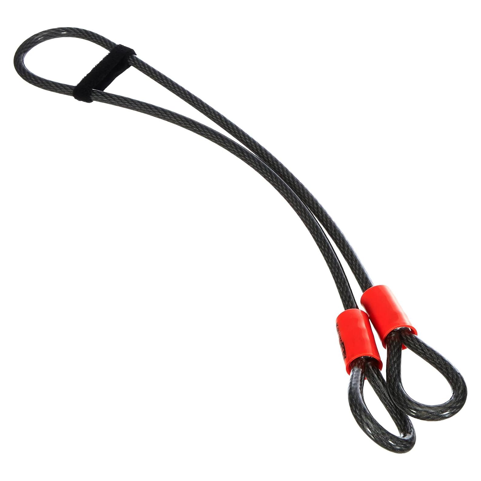 Cable de Seguridad Kryptonite KryptoFlex 120cm 10mm Acero Trenzado