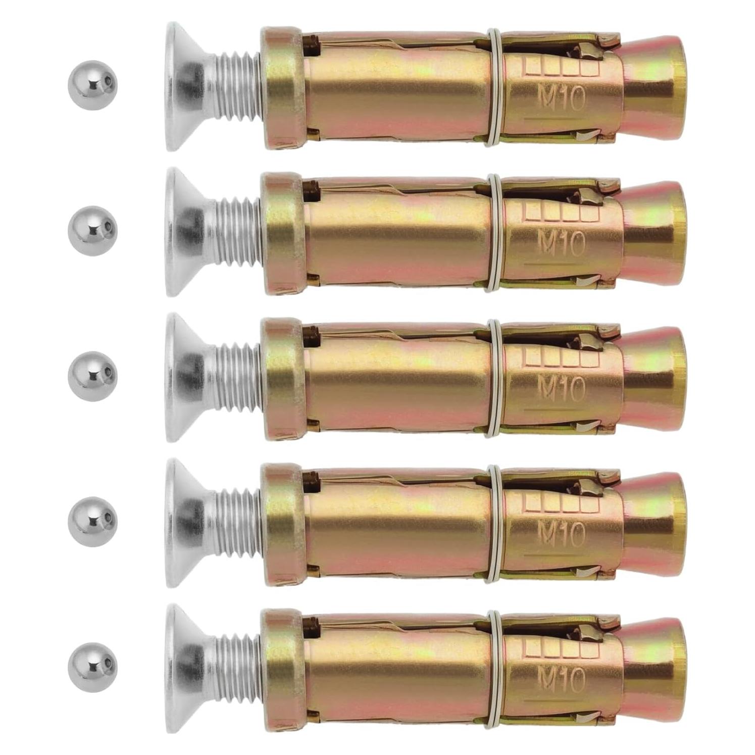 Tornillos de Seguridad Antirrobo eMagTech M10 x 70mm 5 Piezas