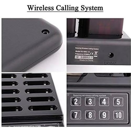 Sistema de Paginación Inalámbrico Baling 10 Timbres y Teclado