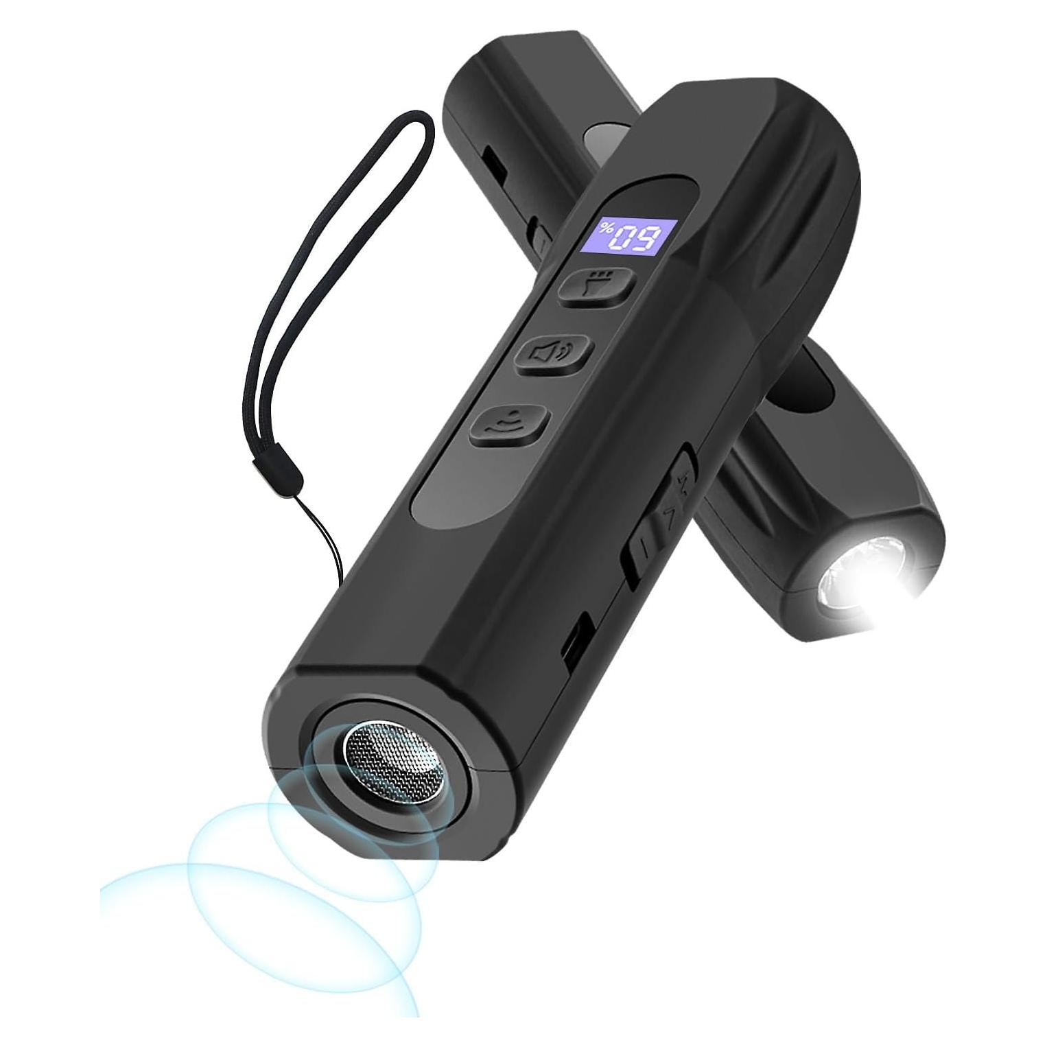 Dispositivo Antiladridos Ultrasónico HVSOTV Recargable 3-en-1