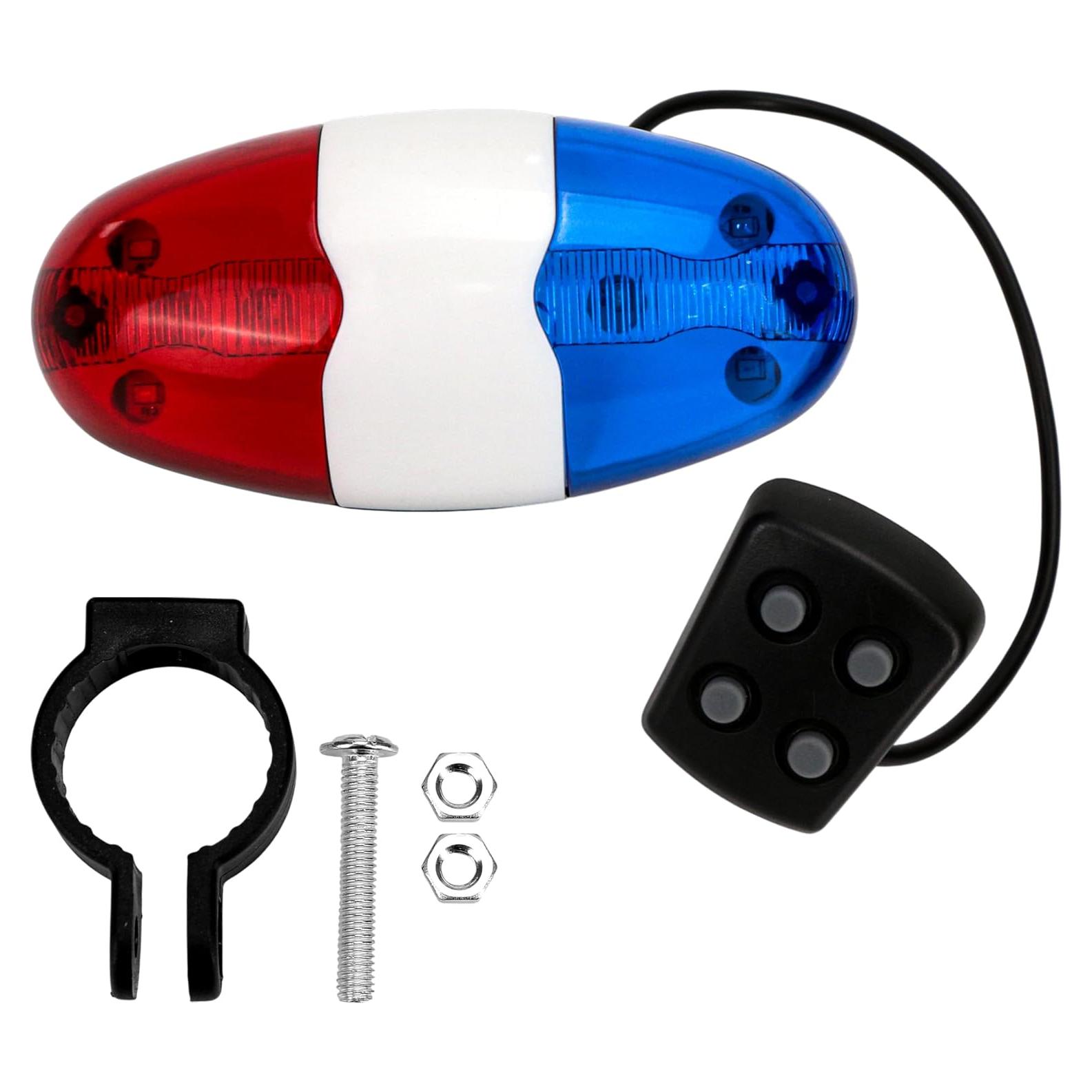 Luces de Bicicleta KH866 con Sirena LED para Niños