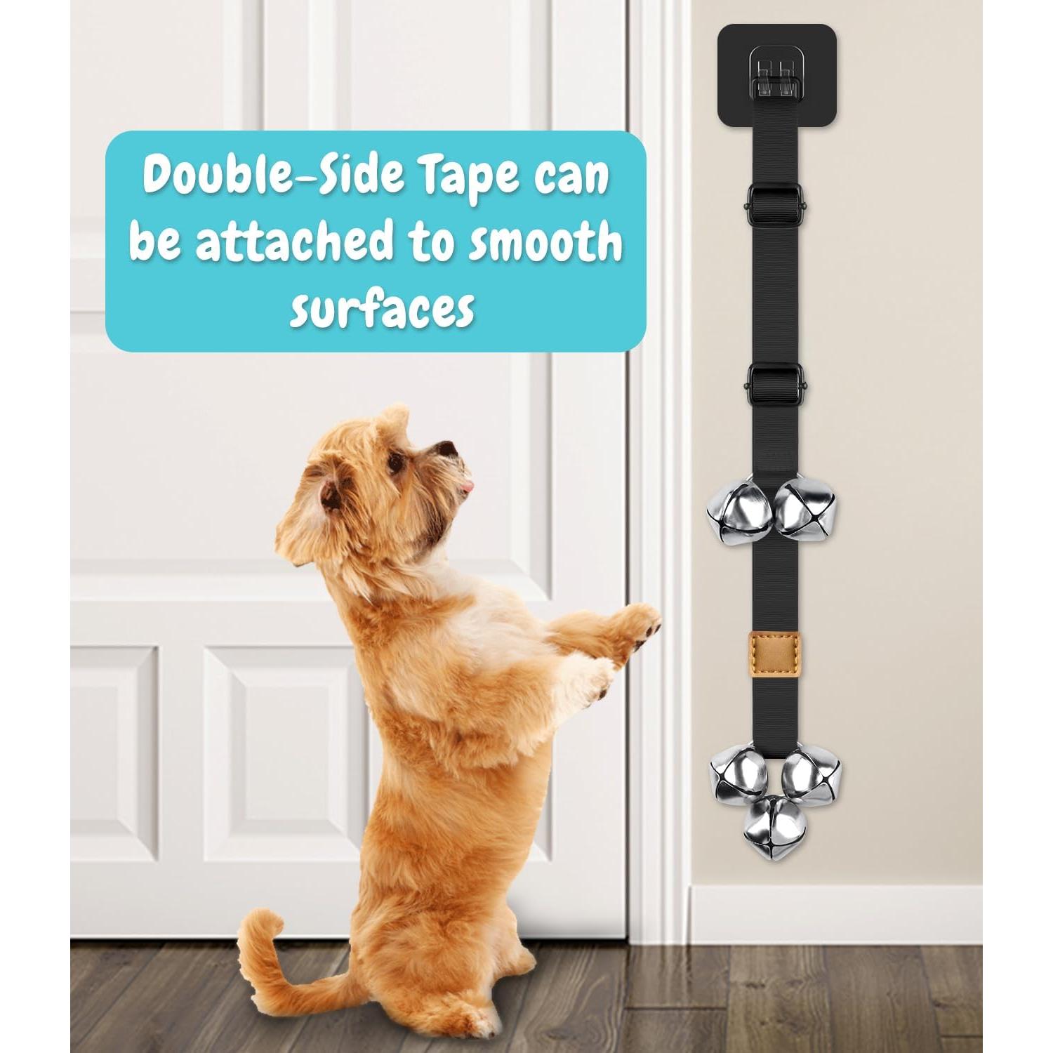 Timbres para Perros COOYOO Ajustables 5 Piezas Extra Ruidosos