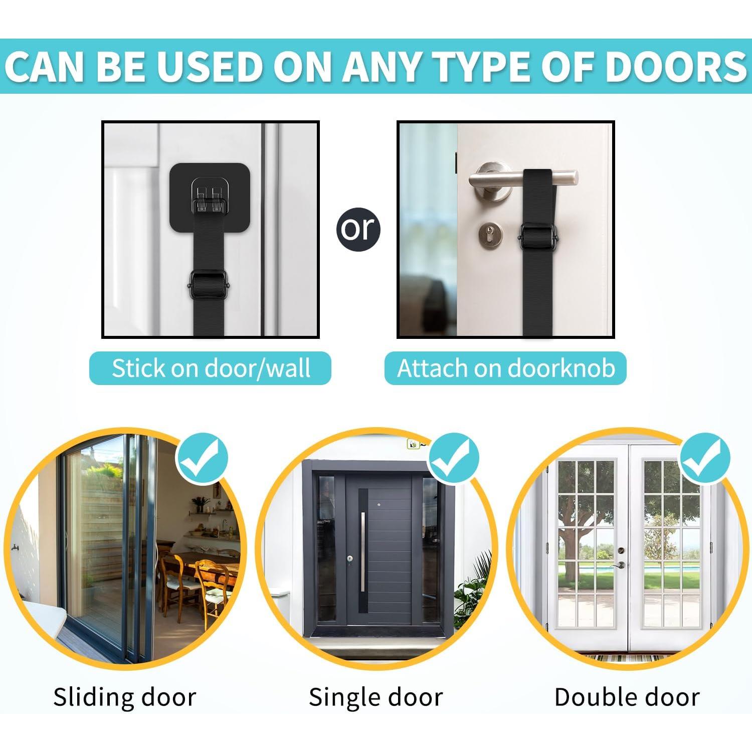 Timbres para Perros COOYOO Ajustables 5 Piezas Extra Ruidosos