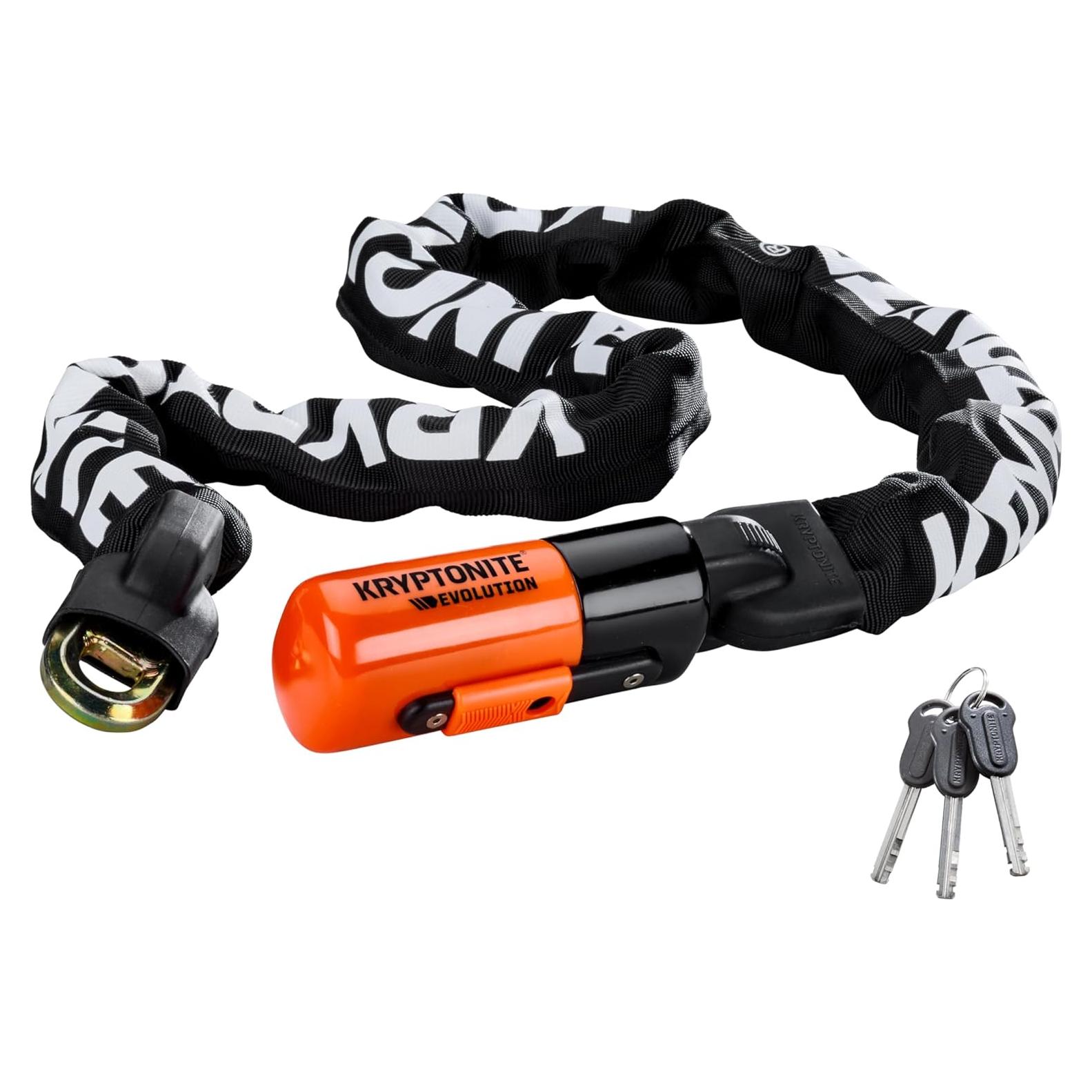 Candado de cadena Kryptonite Evolution 1012, 1.2m, alta seguridad