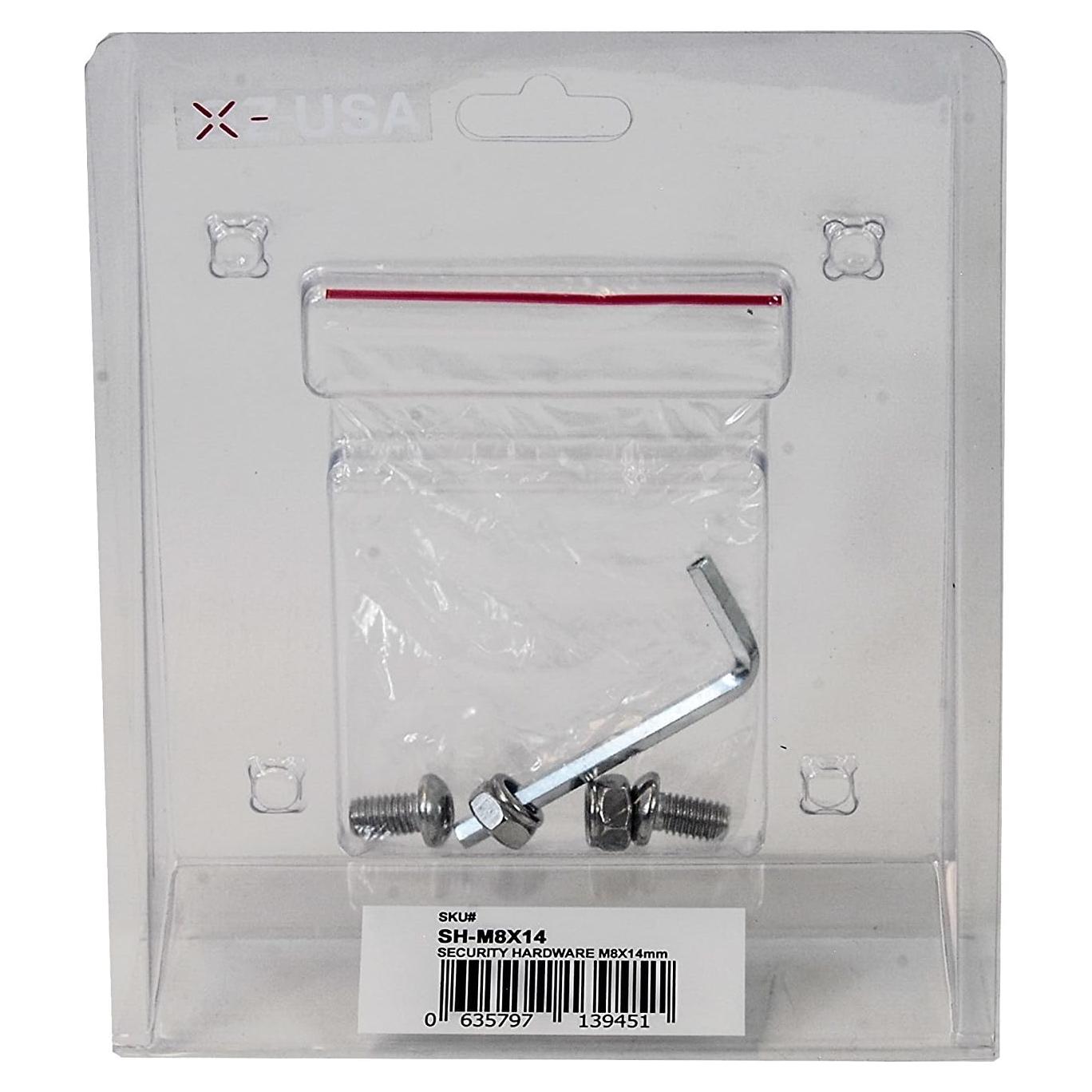 Kit de Hardware de Seguridad OZ-USA 8mm Tuercas Antirrobo