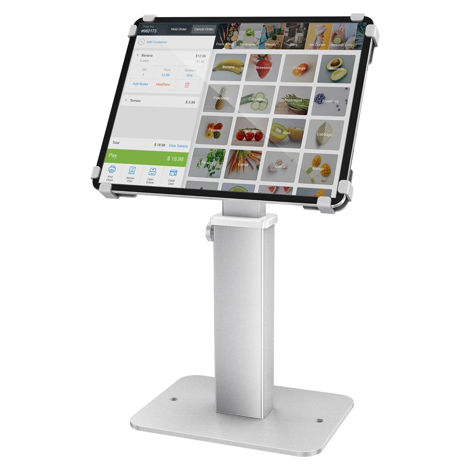Soporte Anti-Robo para Tablet AboveTEK, Altura Ajustable 21-34 cm