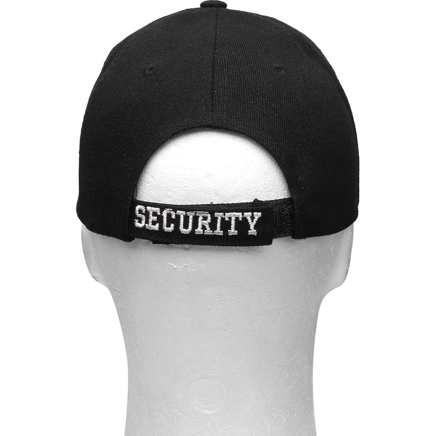 Gorra de Seguridad Ajustable Bordado Oro o Blanco 6 Paneles