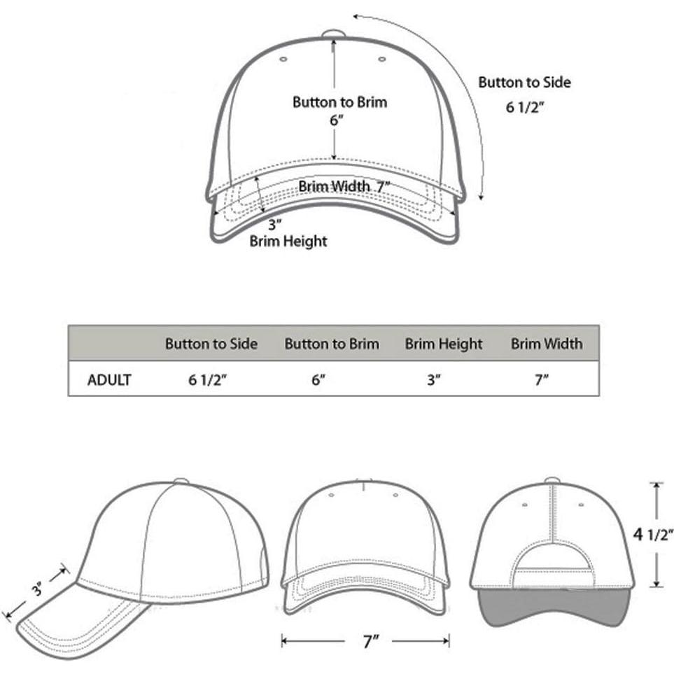Gorra de Seguridad Ajustable Bordado Oro o Blanco 6 Paneles