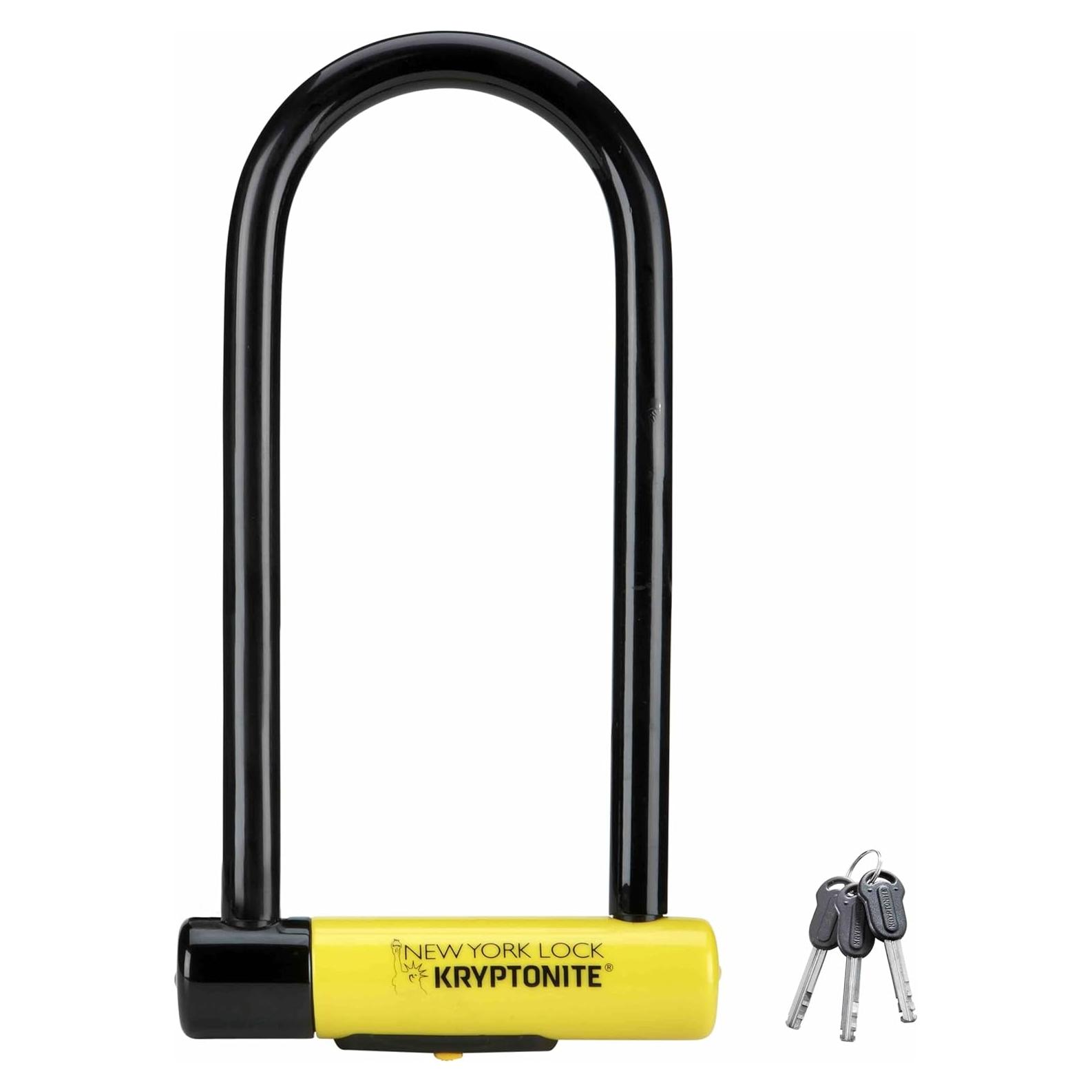 Candado U Kryptonite Nueva York 16mm Antirrobo Bicicleta