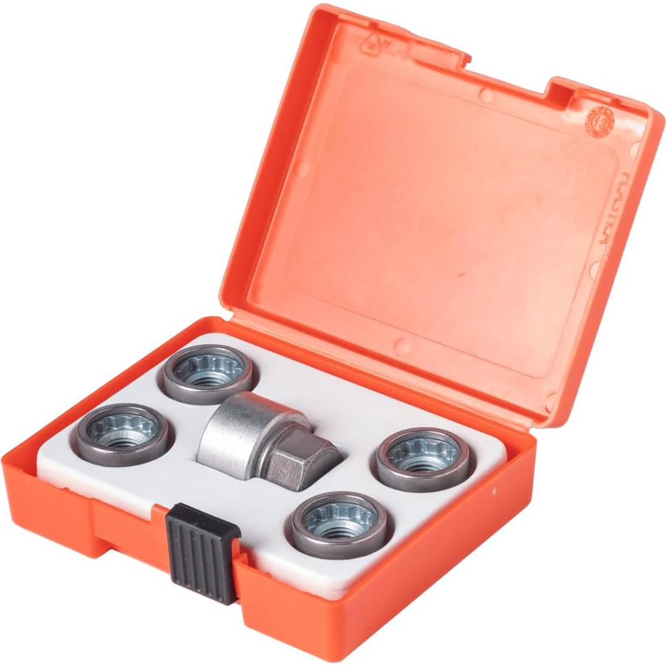 Kit de Bloqueo de Tuercas de Rueda Farad DS51/E para Tesla Model S