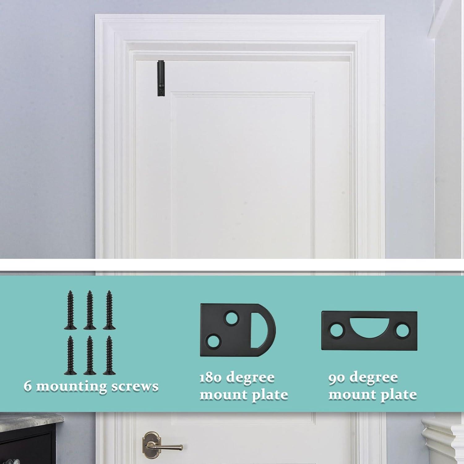 Tornillo de Superficie de Latón Sólido Moosyne 7.62 cm Negro