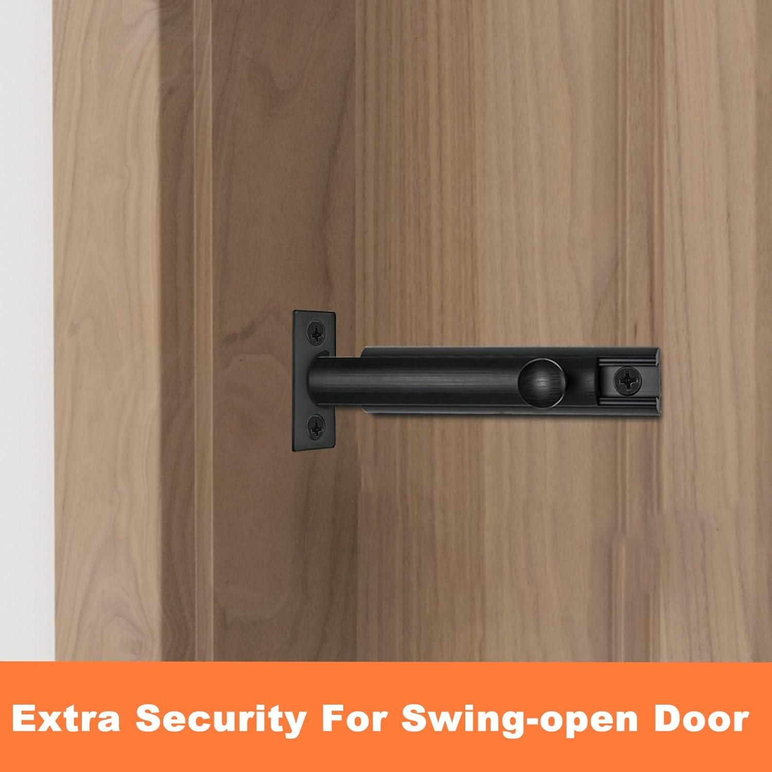 Cerraduras de Superficie KOVOSCH 2 Piezas Latón Sólido 75mm