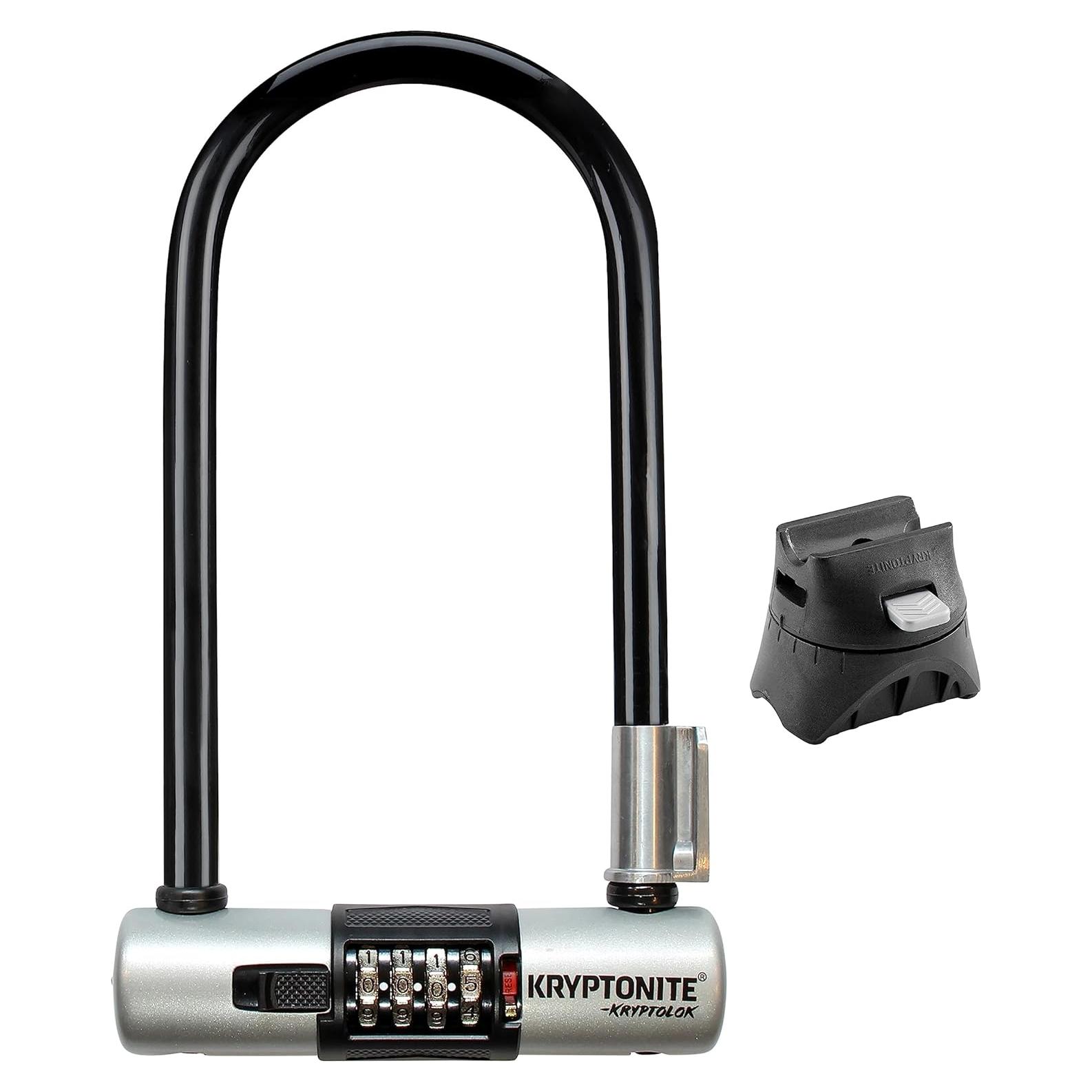 Candado U Kryptonite KryptoLok Combo 12.7mm Negro Seguridad