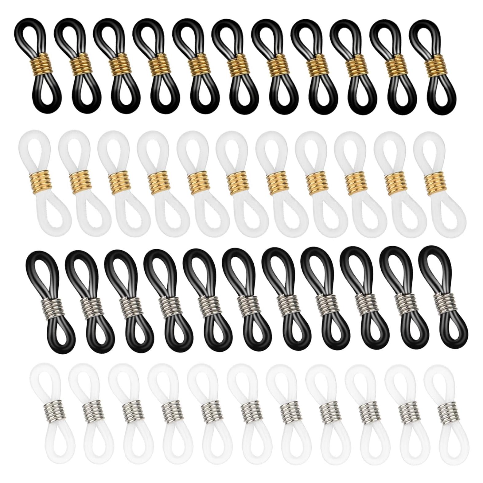 Conector de Cadena para Gafas JIYIN Pack 40 Piezas Silicona