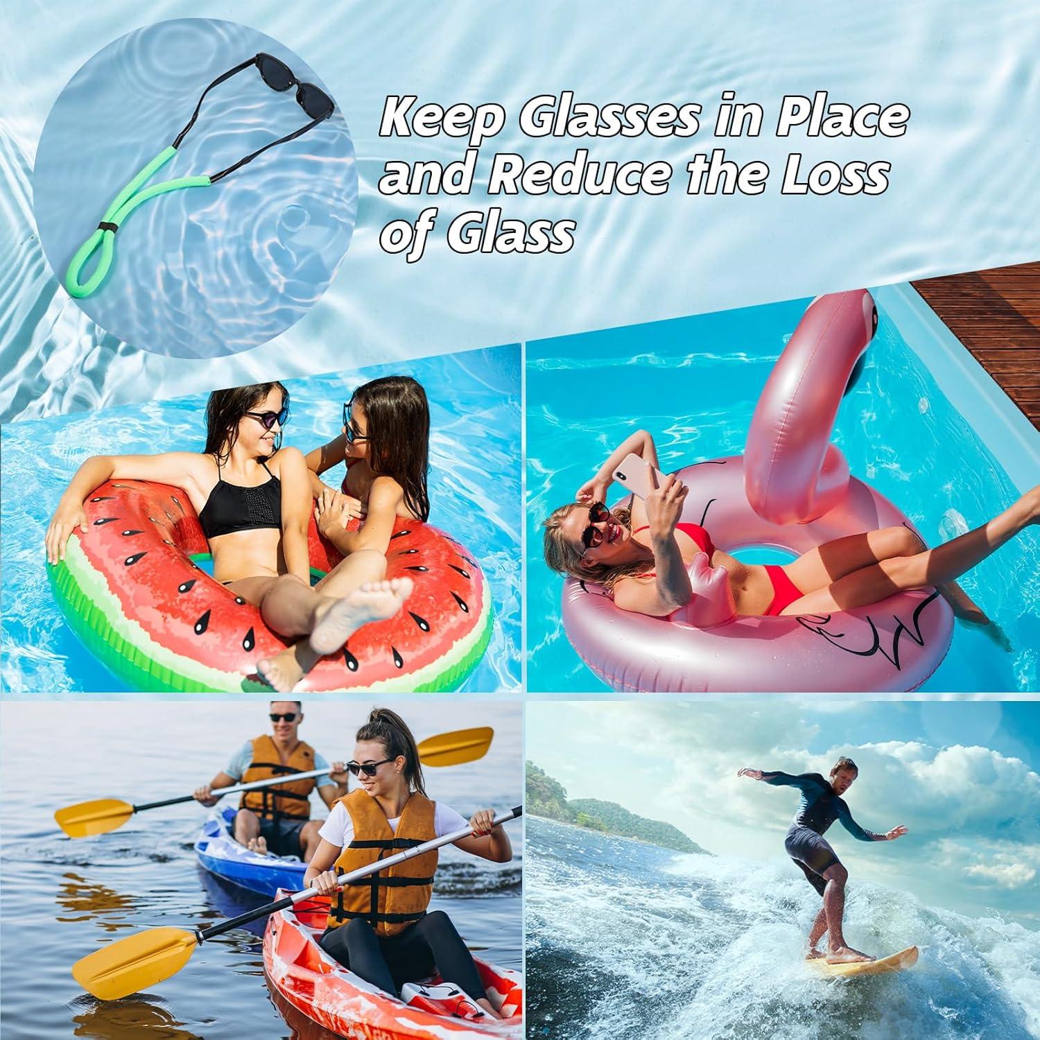 Correa Flotante para Gafas Bewudy 4 Piezas Ajustable