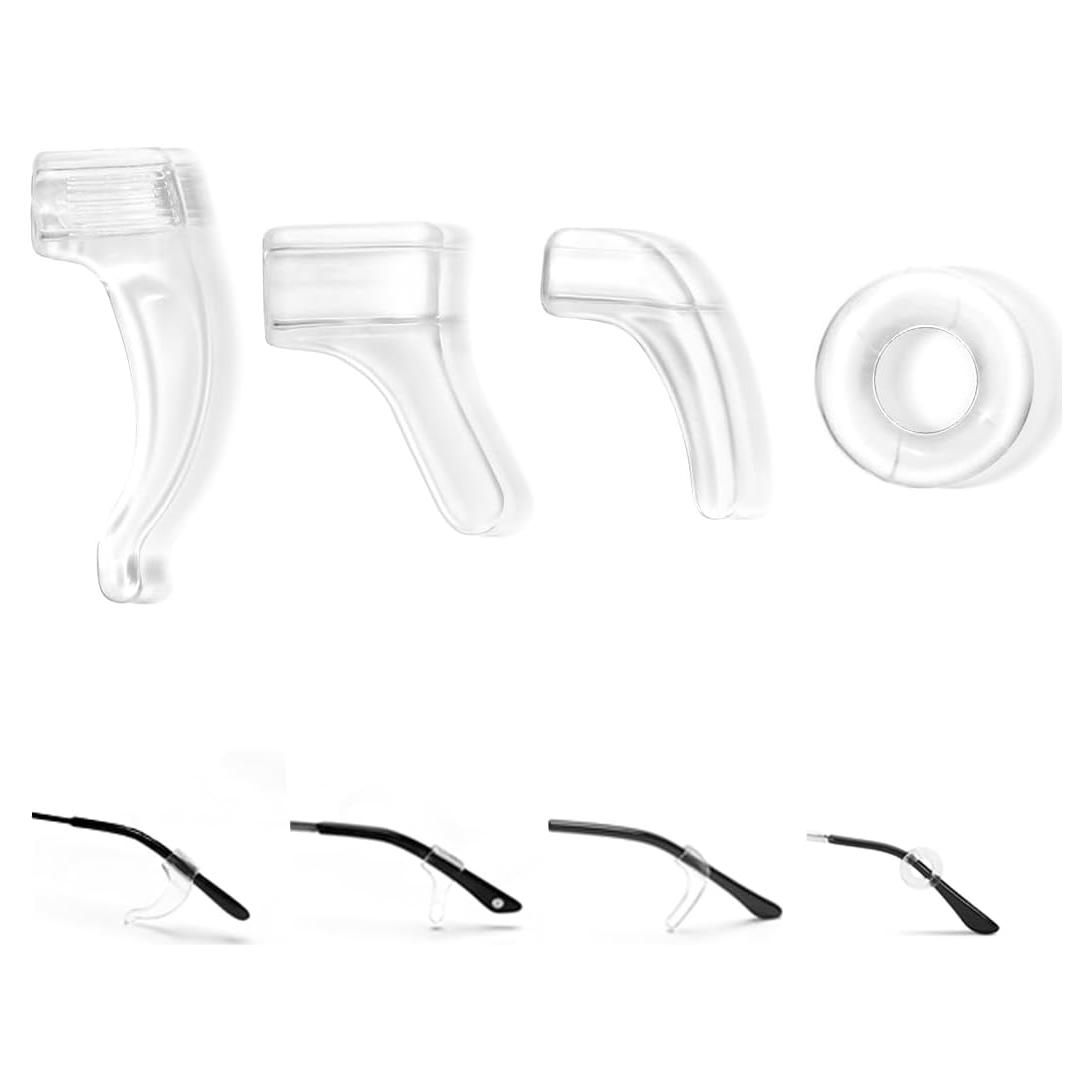 Ganchos Antideslizantes para Gafas TMEG24SMLC - 24 Piezas