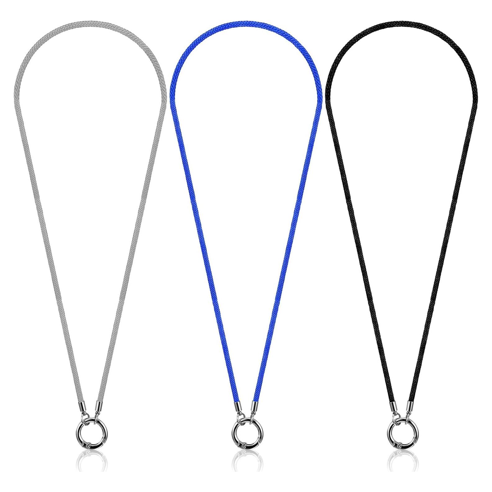 Collar Soporte para Gafas Ptwola 3 Pcs Nylon Acero Inoxidable