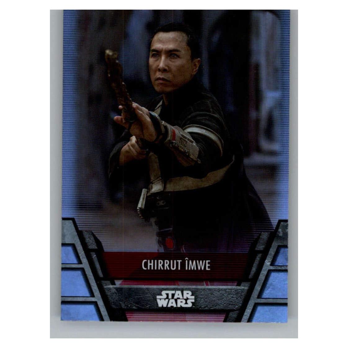 Tarjeta Coleccionable Star Wars Topps #REB-27 Chirrut Imwe