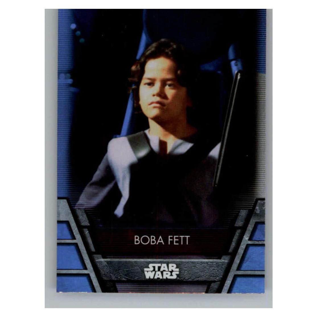 Tarjeta Coleccionable Boba Fett #BH-2 Topps 2020