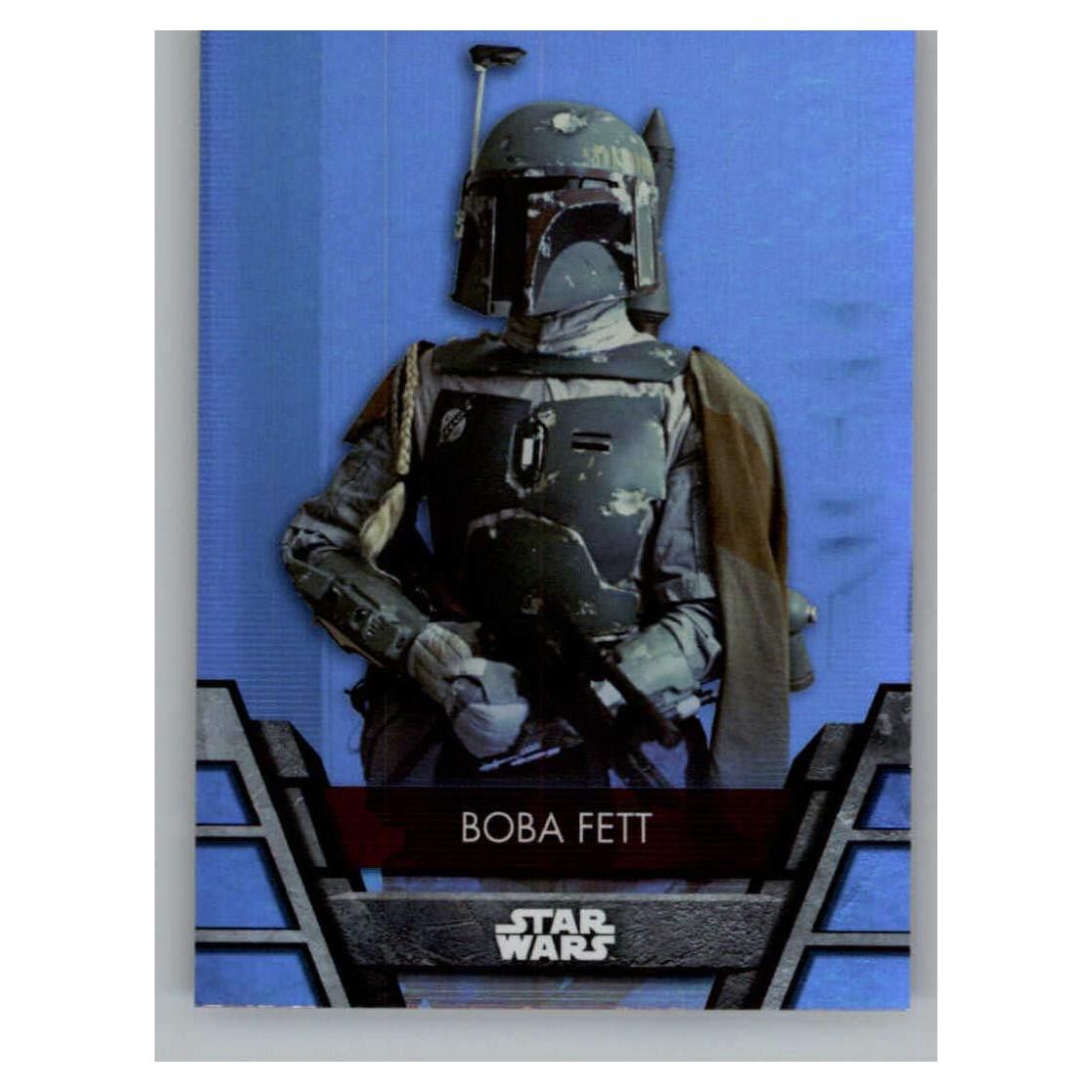 Tarjeta Coleccionable Boba Fett #BH-4 Topps 2020