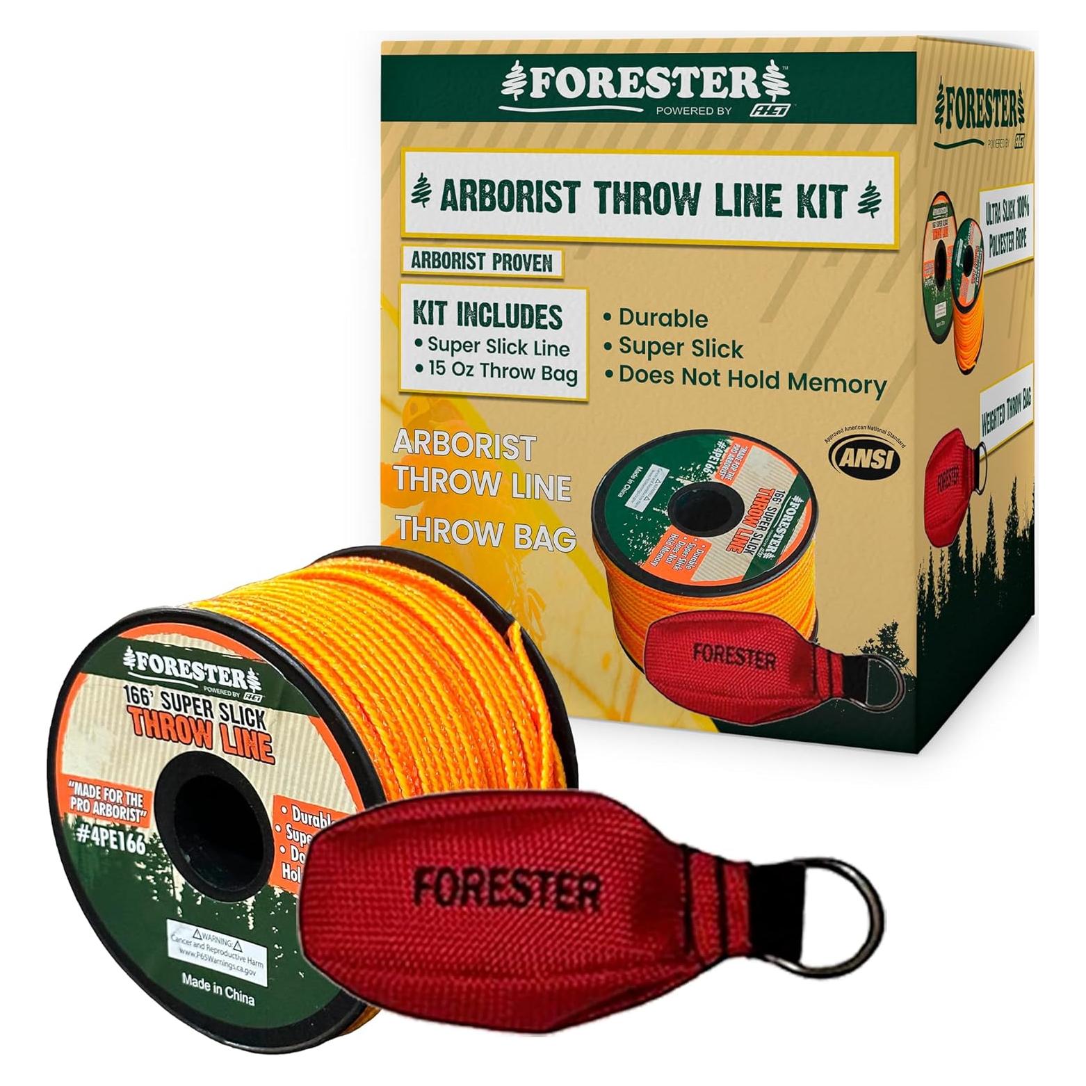 Kit de Línea de Lanzamiento Forester 50,29 m Cuerda 0,48 cm