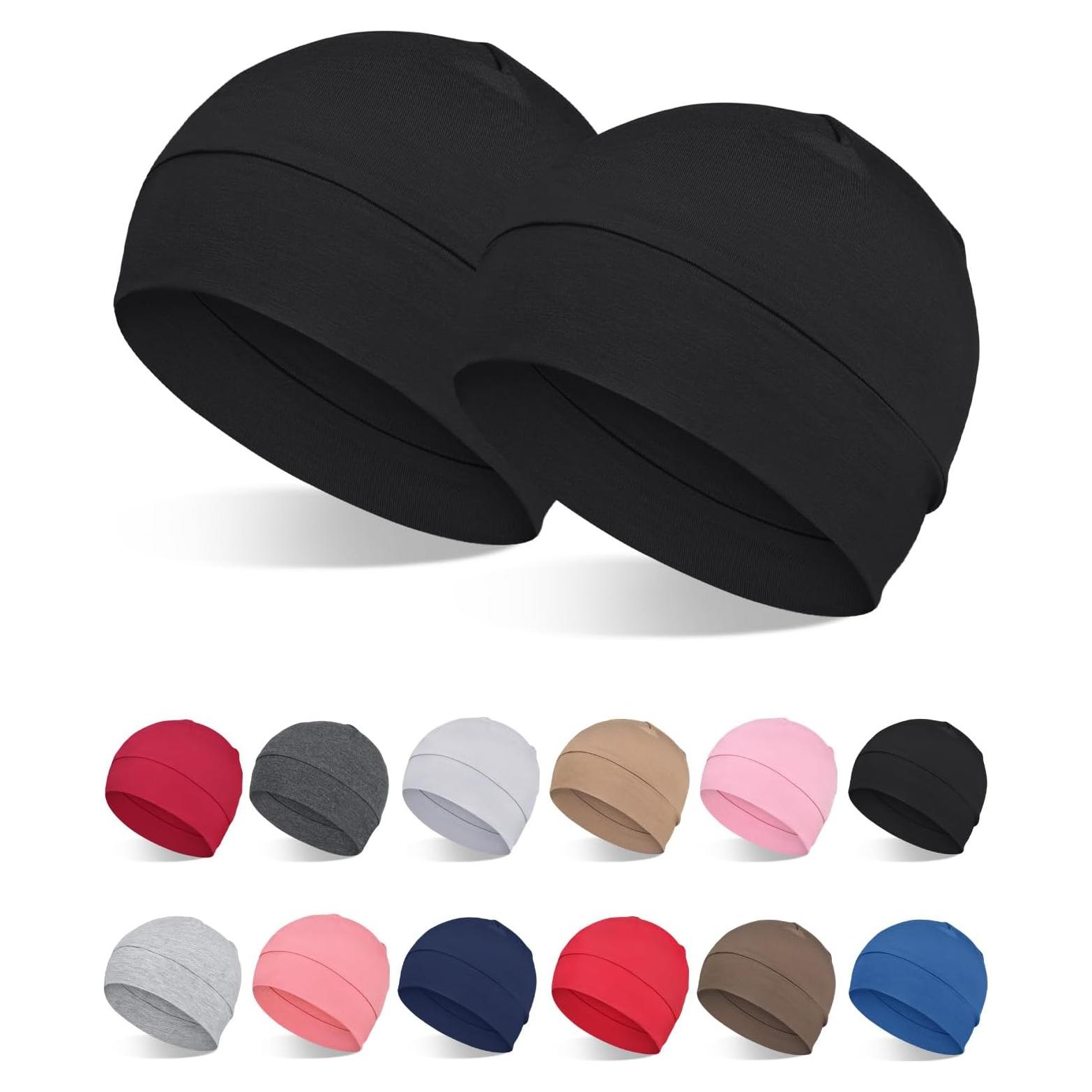 Gorras de Viscosa FocusCare 2 Pcs para Hombres y Mujeres