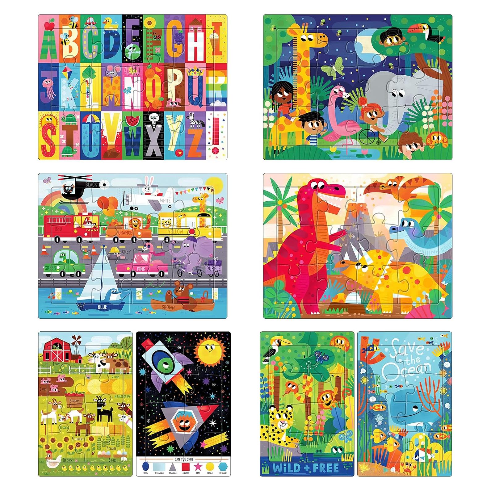 Rompecabezas Infantil Buffalo - 8 Piezas y Más - 4 Años+