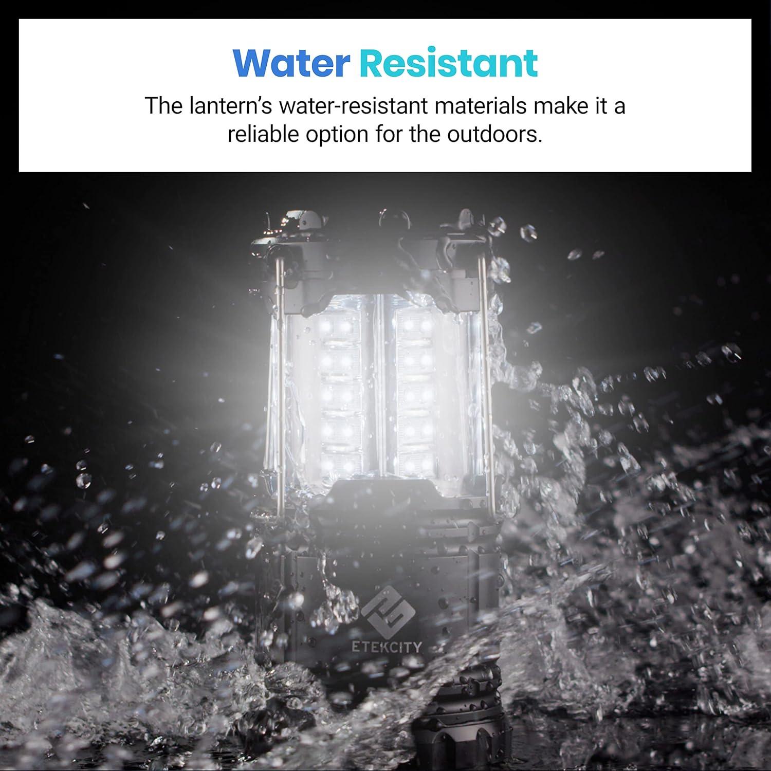 Linterna LED Etekcity CL10 para Camping y Emergencias - 2 Paquete