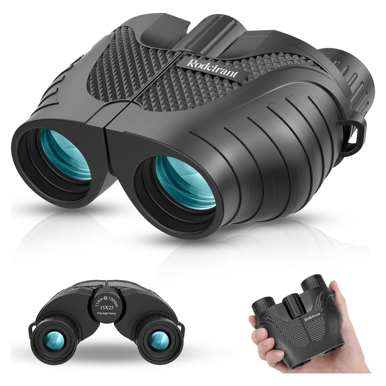 Binoculares Rodcirant 15x25 Impermeables para Adultos