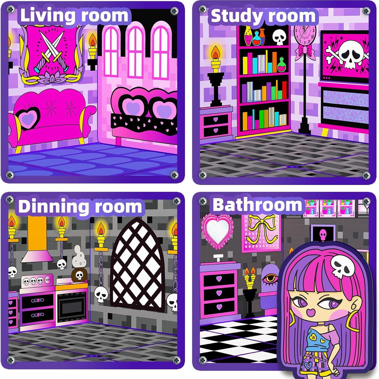 Juguetes de Construcción Casa de Muñecas GobiDex Monstruo