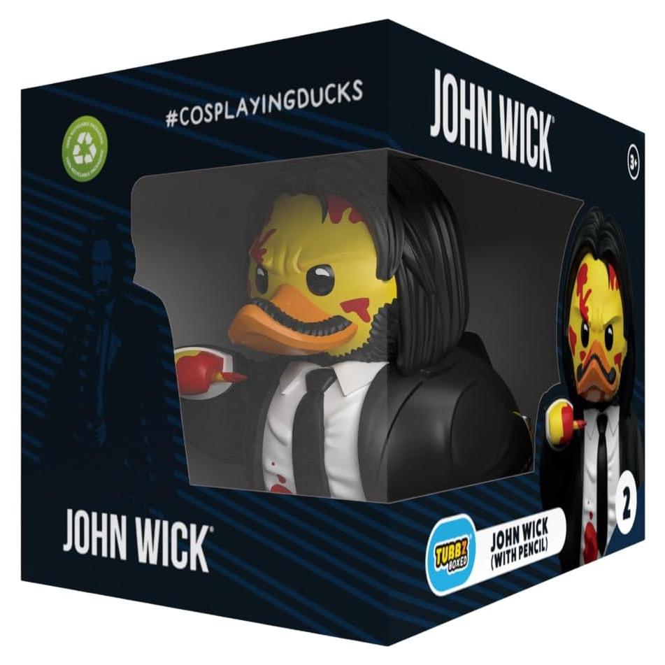 Figura de Pato John Wick Capítulo 3 TUBBZ - 9 cm