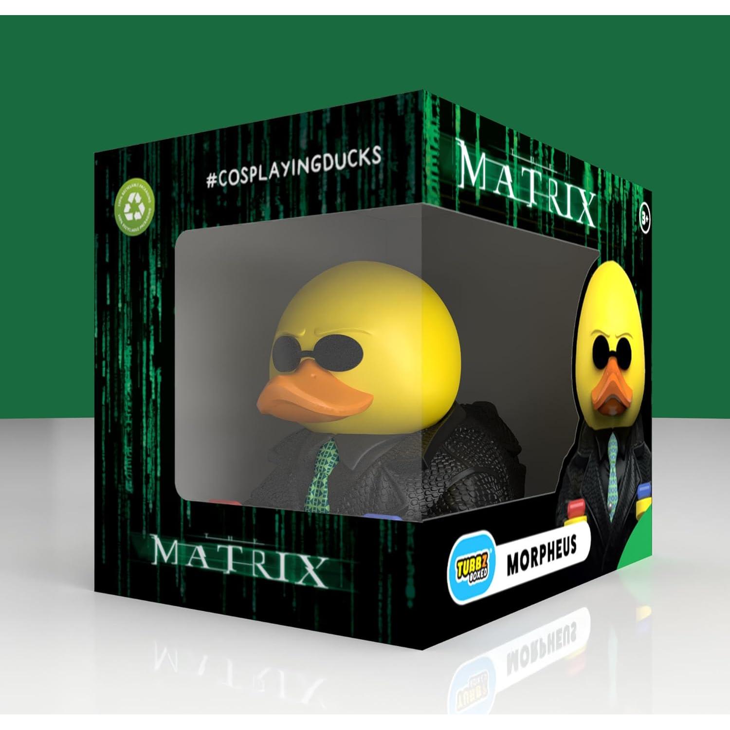 Figura de Pato de Goma TUBBZ Morfeo The Matrix 9 cm