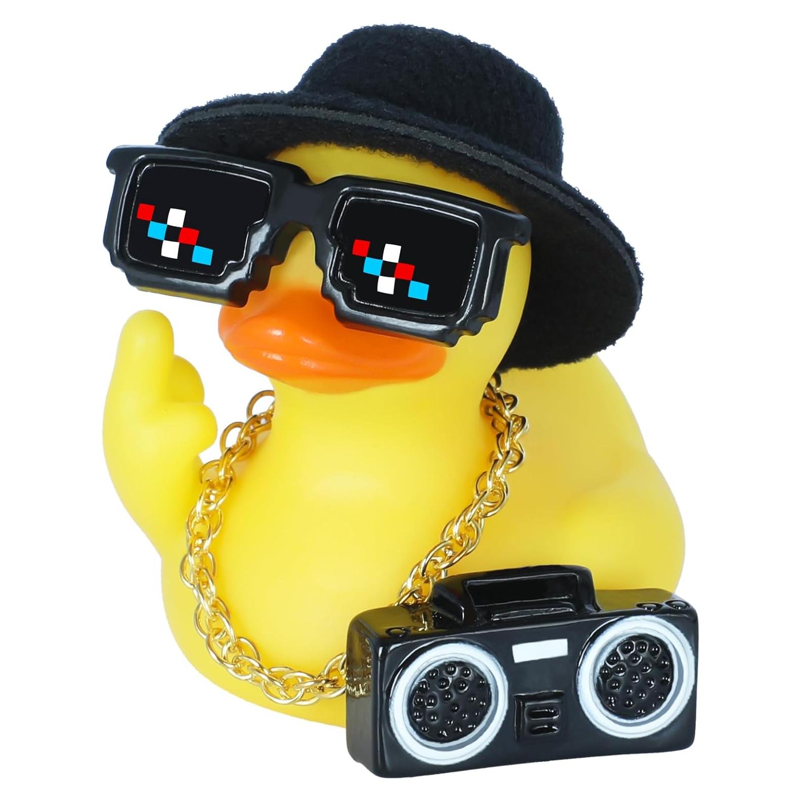 Patos de Goma Divertidos BOZILY para Jeep con Accesorios