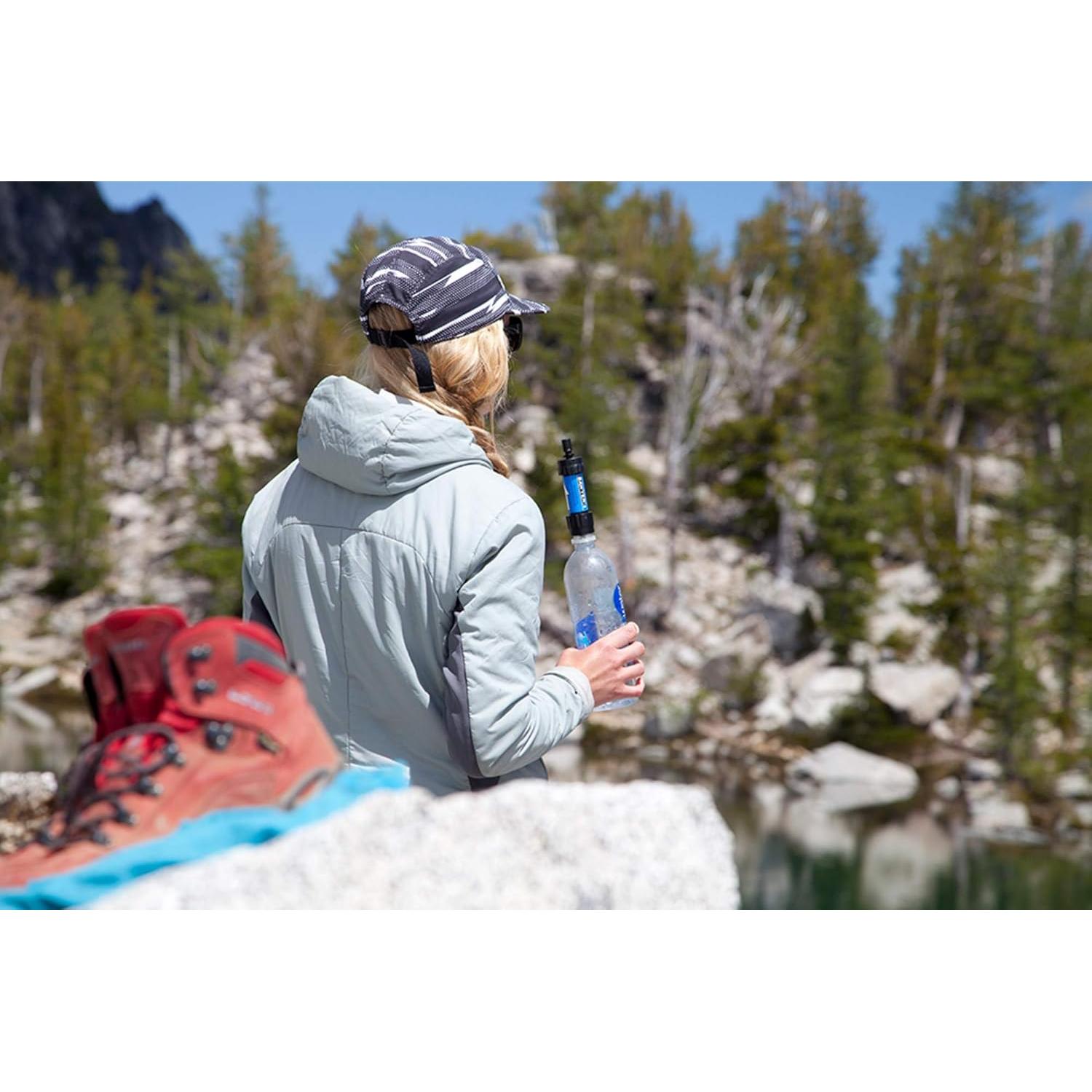 Filtro de Agua Mini Sawyer + Repelente Picaridin 20%