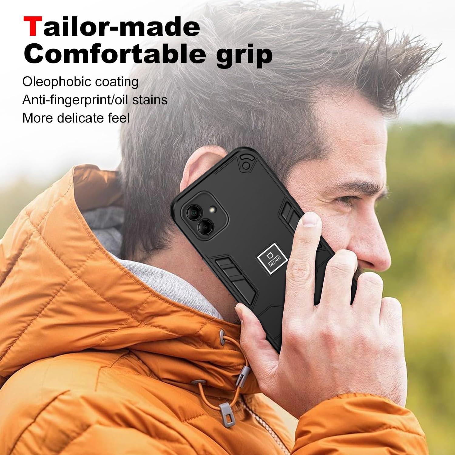 Funda Dura 2 en 1 para Redmi A1 y A2 - Protección Antigolpes Negra