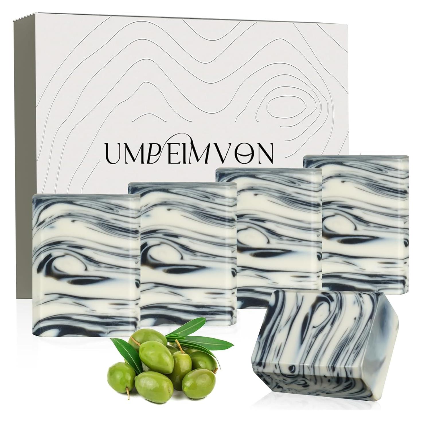 Jabón Orgánico de Aceite de Oliva Umpeimvon 100g Hecho a Mano