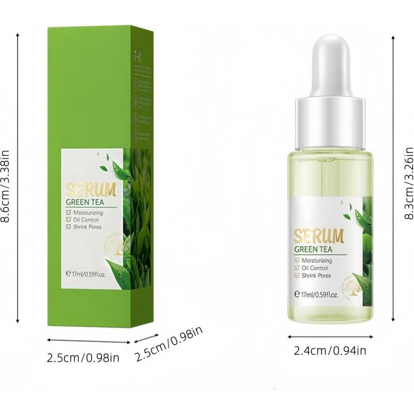 Tónico Facial de Té Verde DTTLYKSYBHJ - Hidratante y Antienvejecimiento 17ml