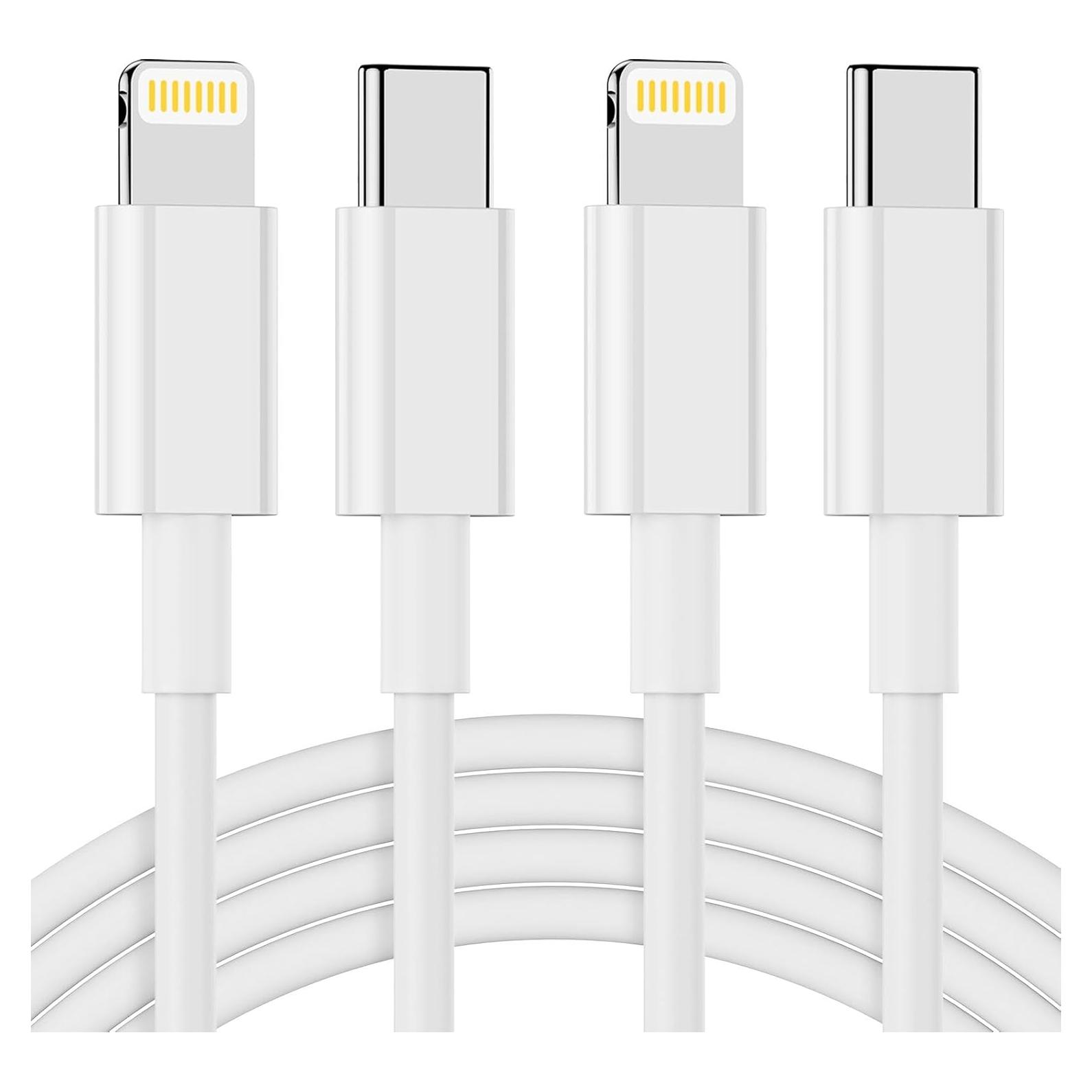 Cable USB C a Lightning 2Pack 1M Certificado MFi Nebite