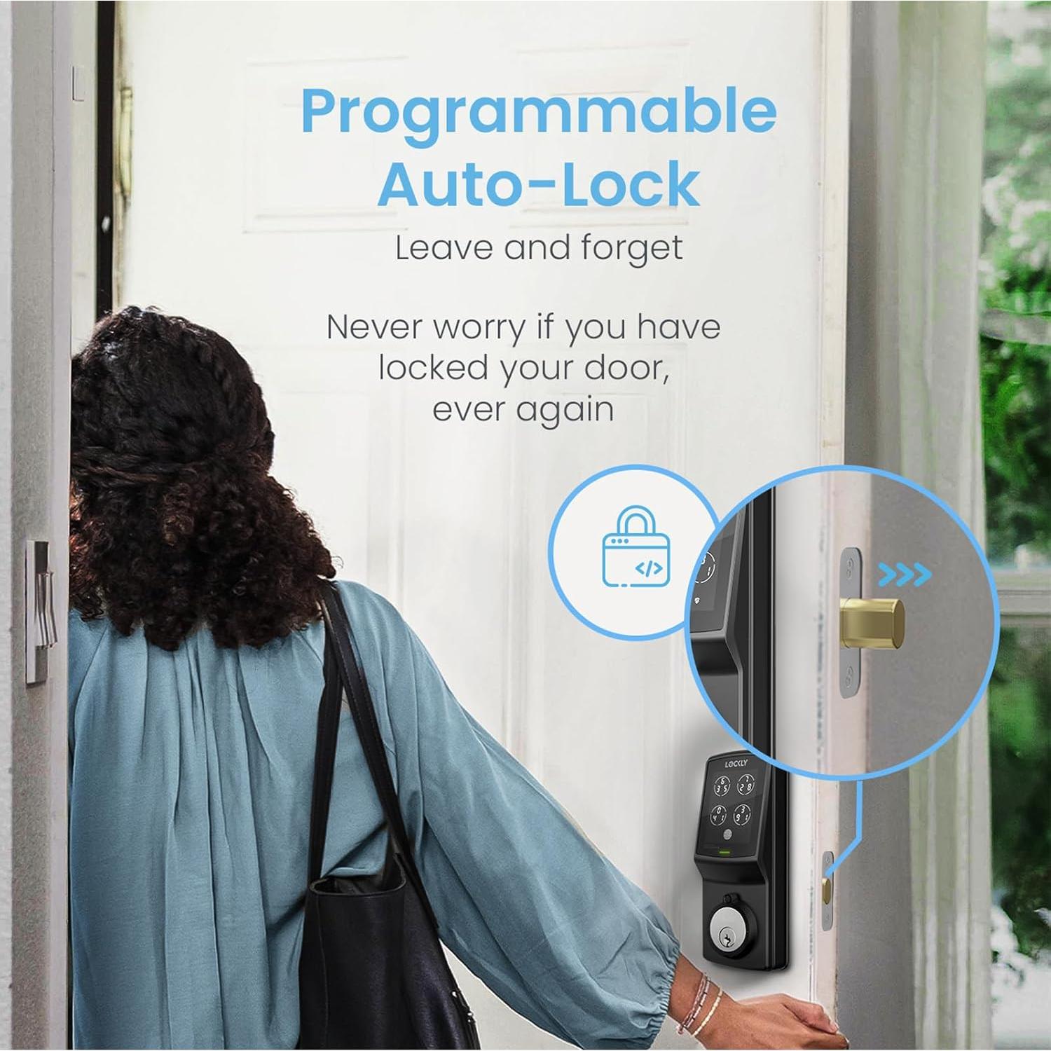 Cerradura Inteligente Lockly PGD7SMB Bluetooth con Teclado