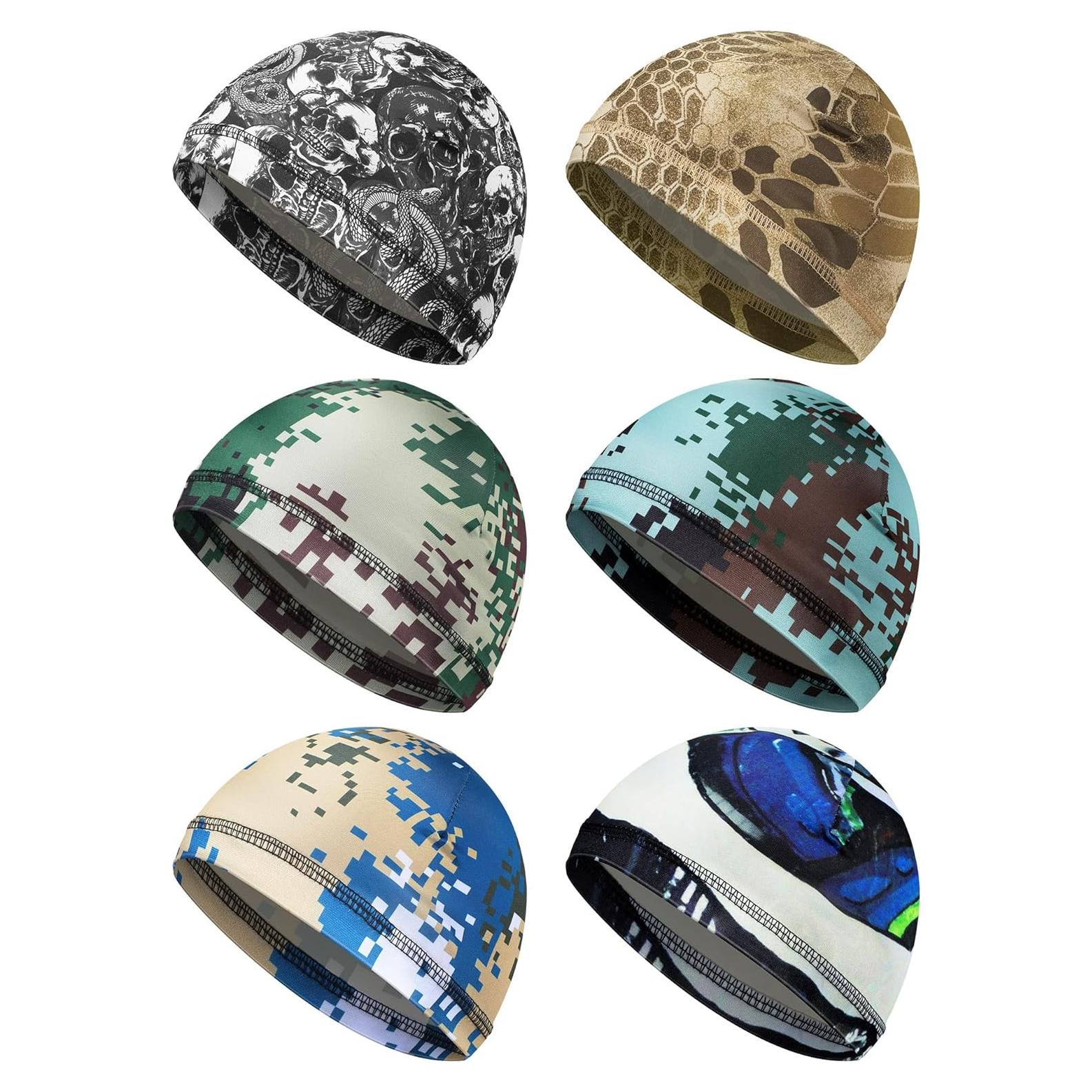 Gorros Refrigerantes SATINIOR 6 Pcs para Casco Absorbente